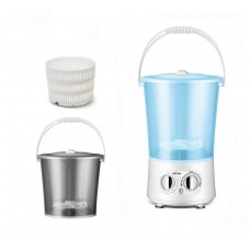 Multifunction Mini Portable Washing Machine with 2 Buckets